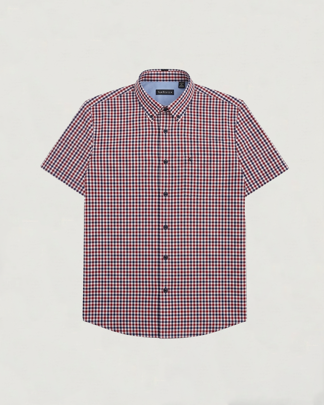 CAMISA MODA BL MC CUADROS