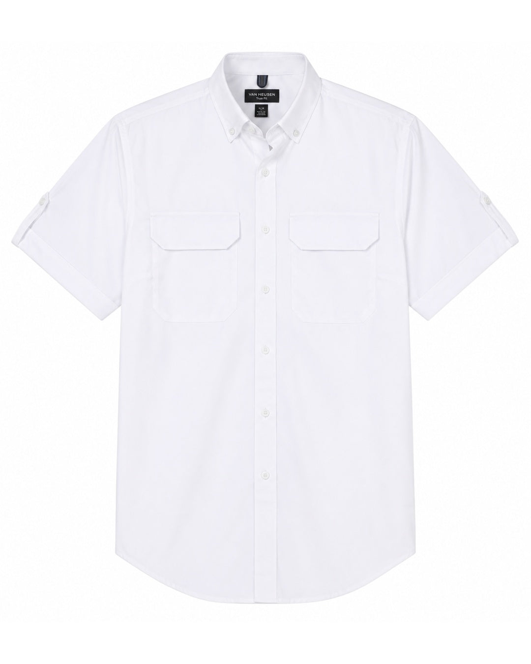 CAMISA MC ESTILO VAN HEUSEN AIR SOLIDA
