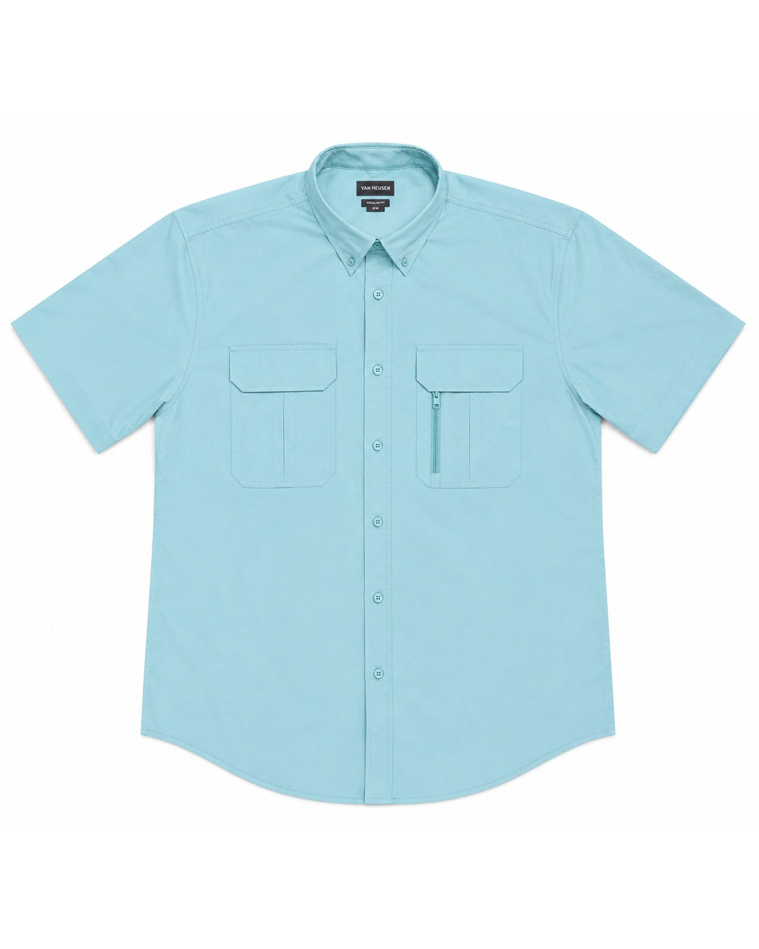 CAMISA MC ESTILO VAN HEUSEN AIR MODA SOLIDA