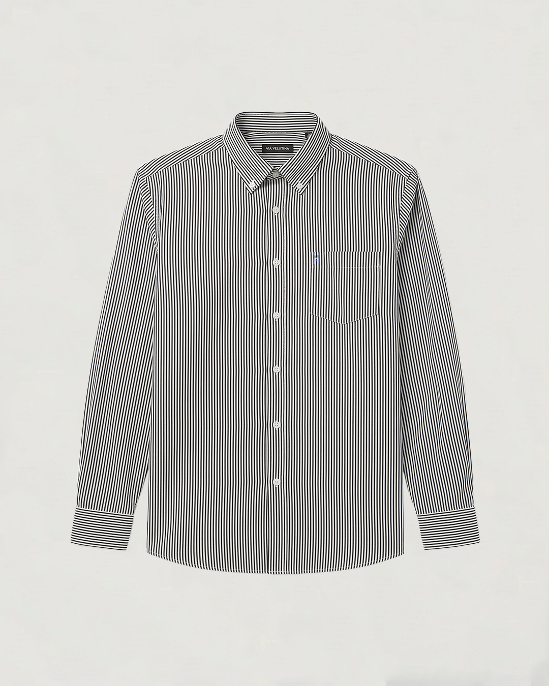 CAMISA NOS BASIC BL ML RAYAS