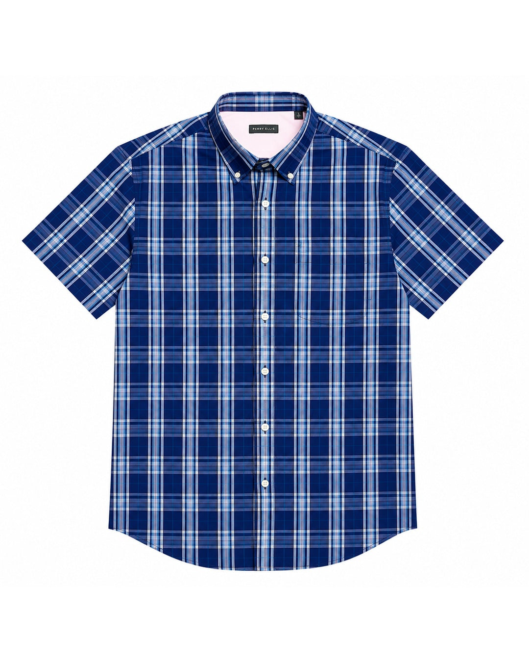 CAMISA MODA BL MC CUADROS