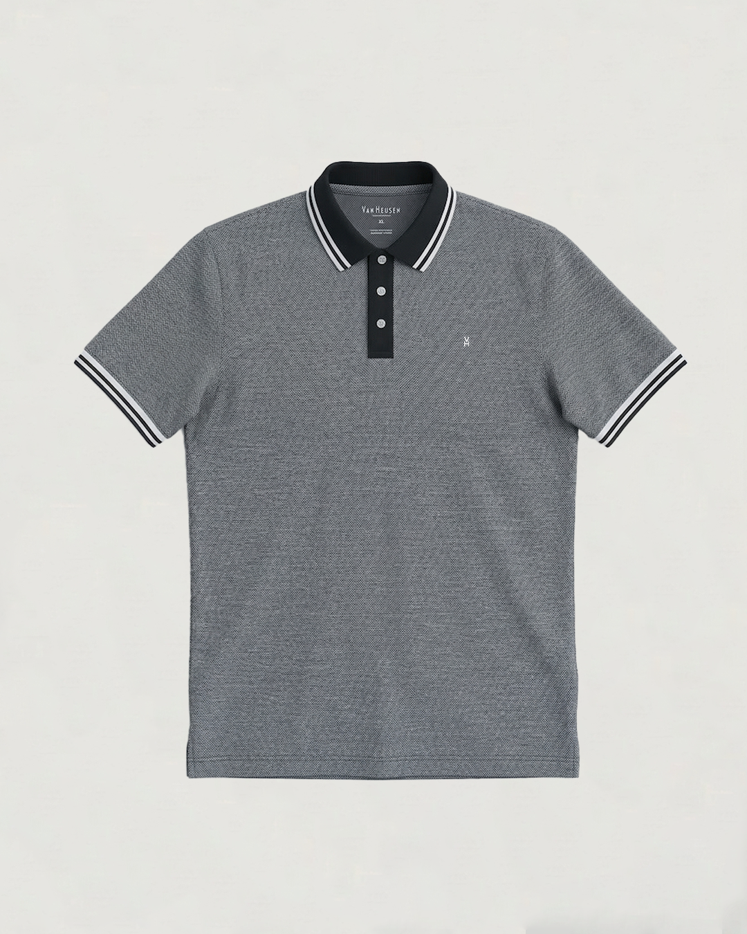 POLO MODA DOBLE RAYA EN CUELLO Y BRAZO
