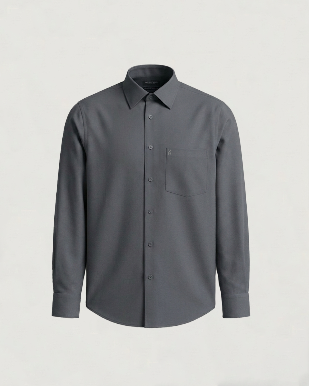 CAMISA ML BL SOLIDA WF C/SPANDEX