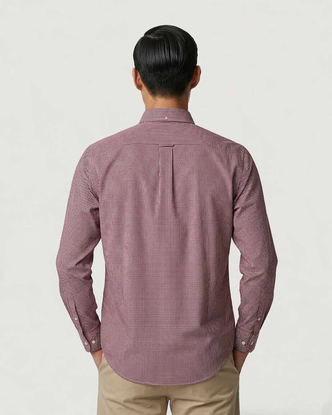 CAMISA NOS BASIC BL ML CUADROS