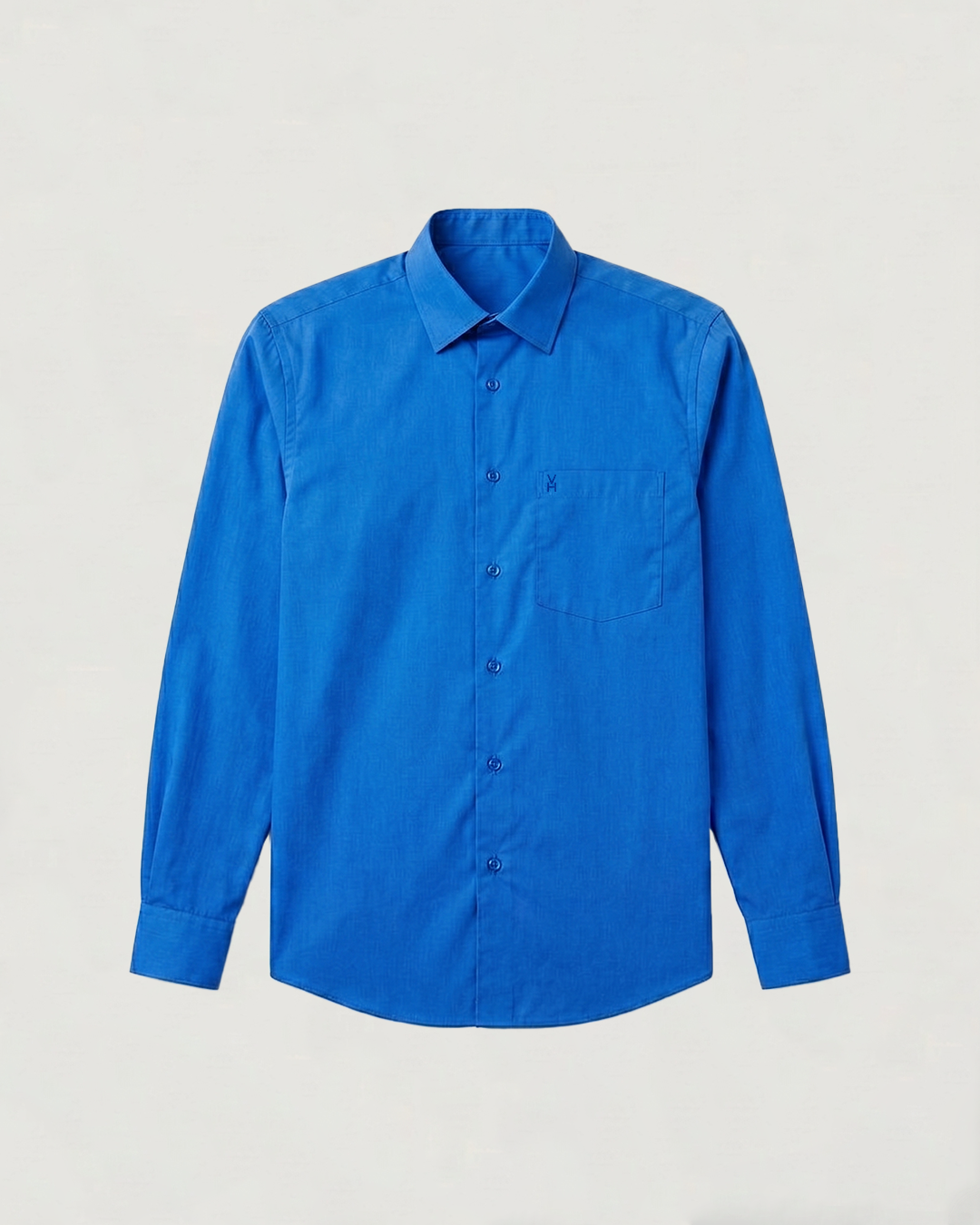 CAMISA ML BL SOLIDA WF C/SPANDEX