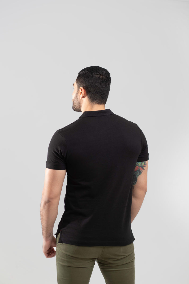 Polo Básica Negro