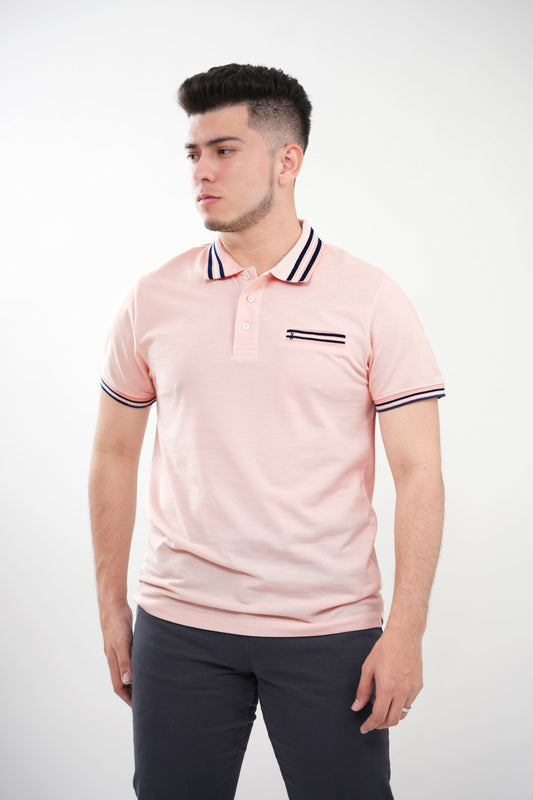 TB Polo - 2  50% Algodón 50% Polyester - Rosa