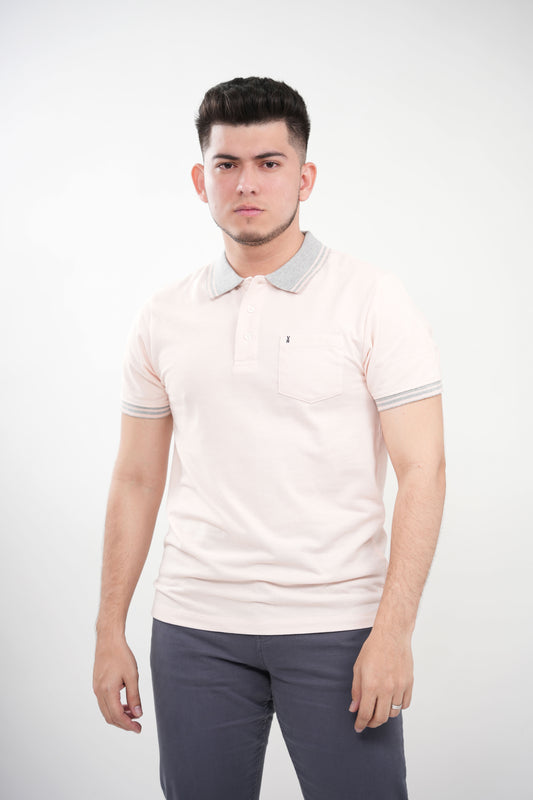 TB Polo - 4  50% Algodón 50% Polyester - Rosa