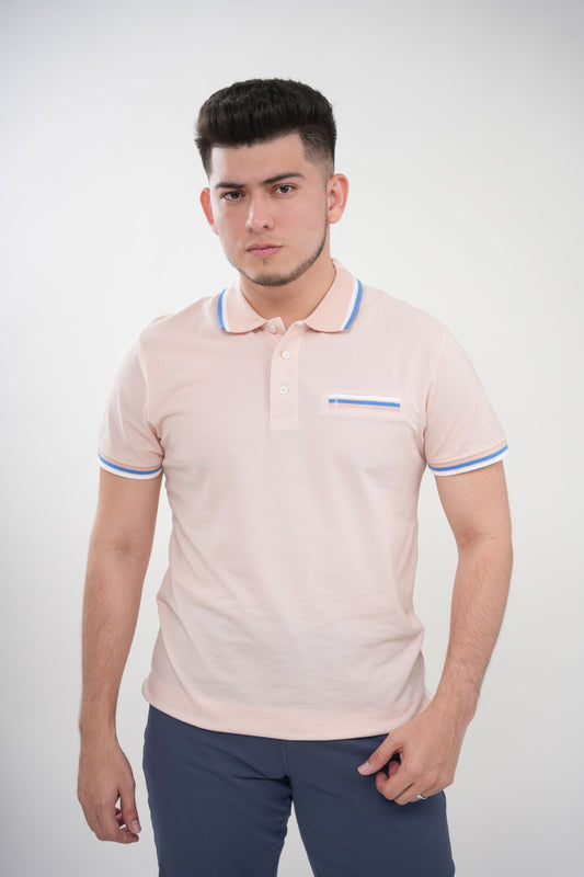 TB Polo - 3  50% Algodón 50% Polyester - Rosa