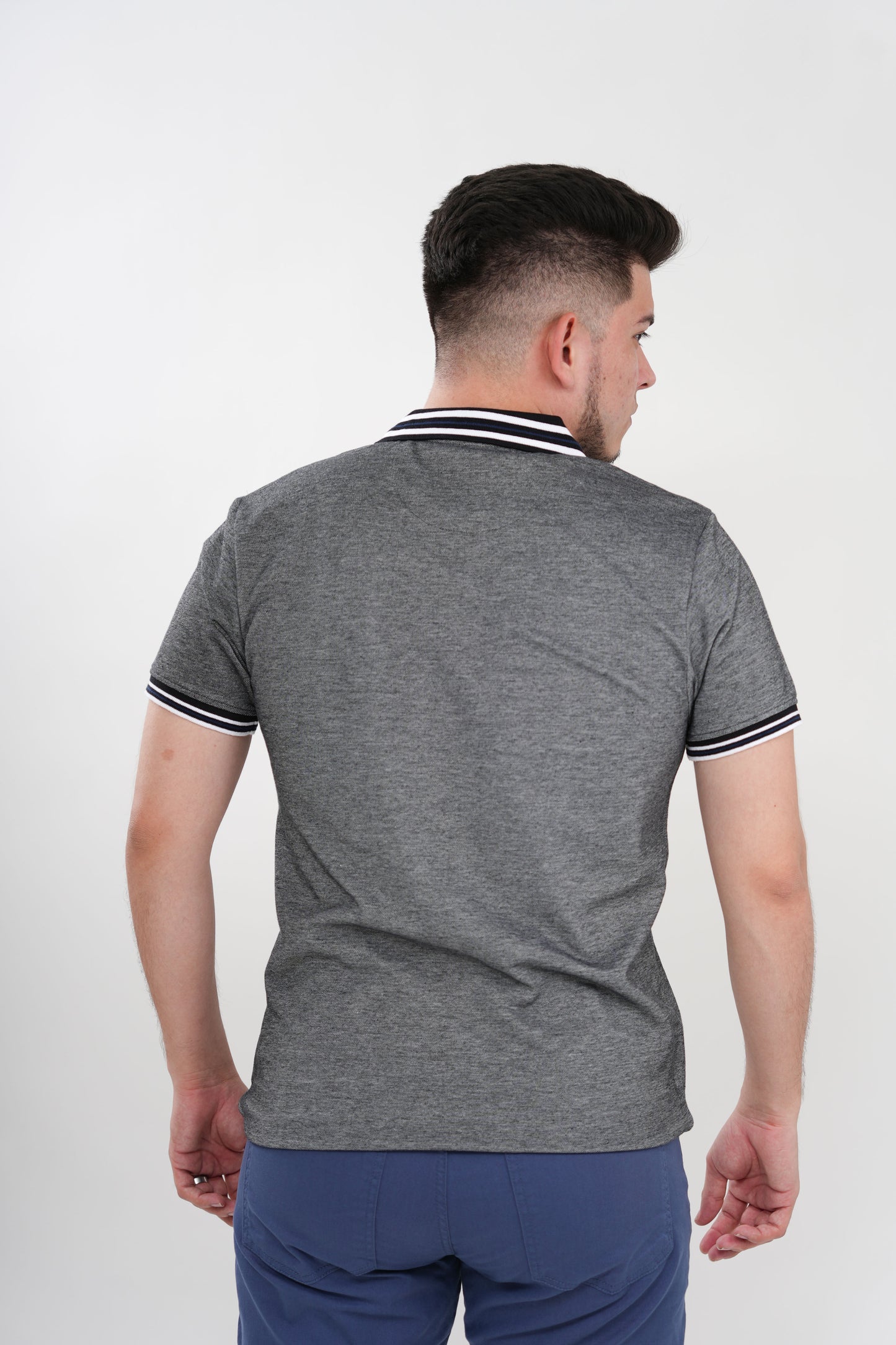 TB Polo - 2  50% Algodón 50% Polyester - Negro