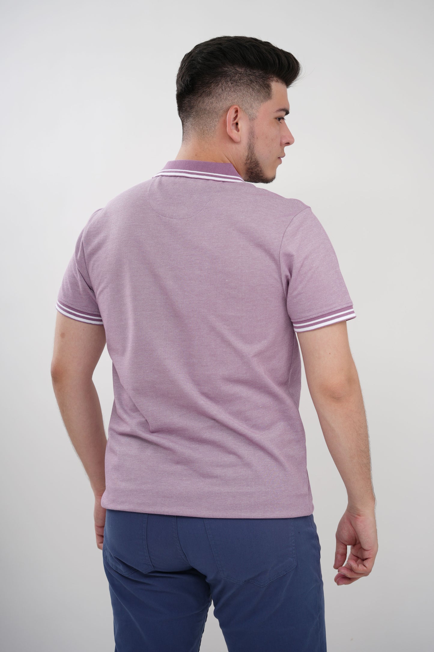 TB Polo - 4  50% Algodón 50% Polyester - Violeta
