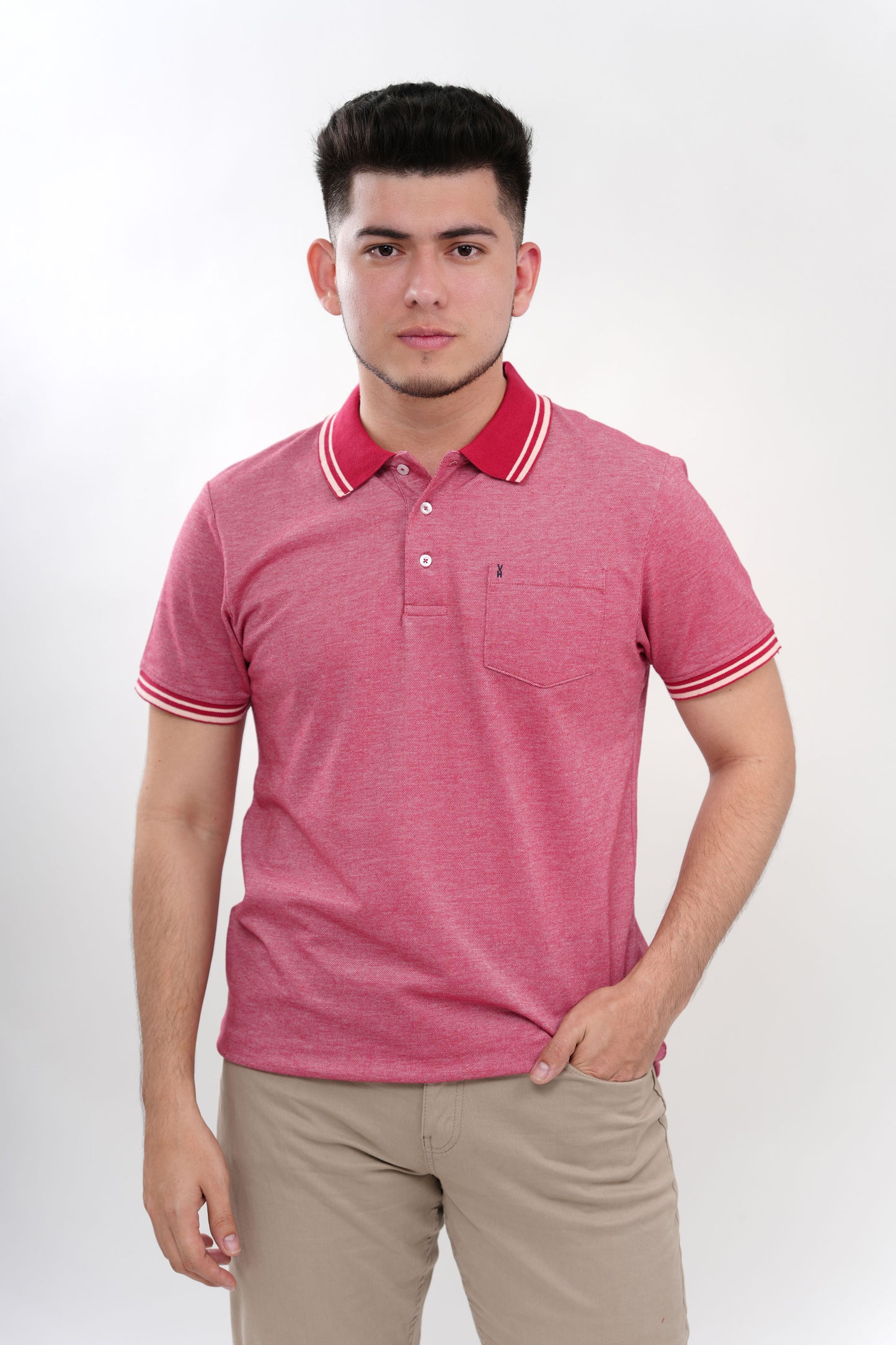 TB Polo - 4  50% Algodón 50% Polyester - Rojo