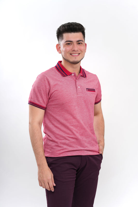 TB Polo - 2  50% Algodón 50% Polyester - Rojo
