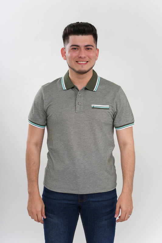 TB Polo - 3  50% Algodón 50% Polyester - Verde