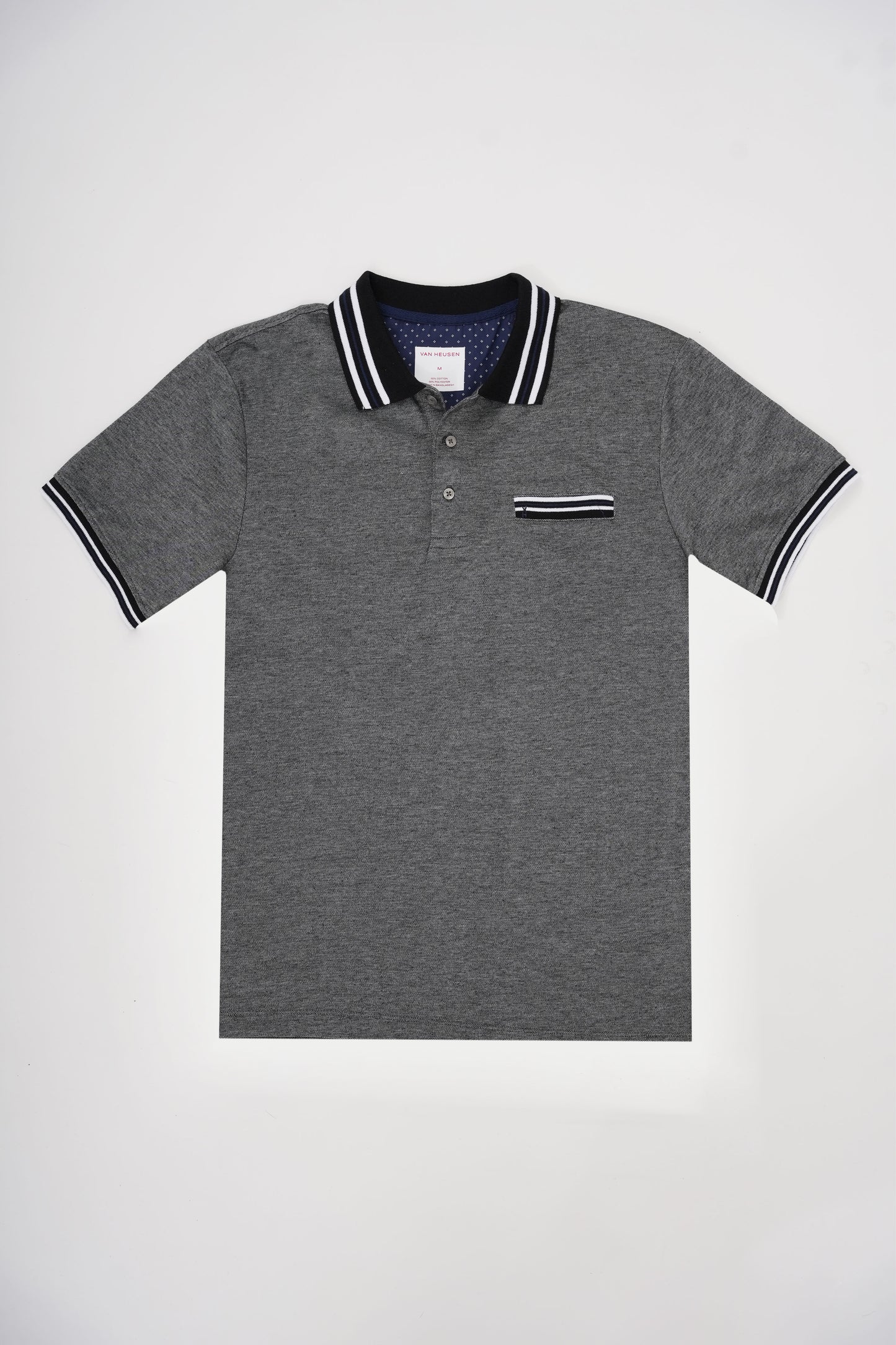TB Polo - 2  50% Algodón 50% Polyester - Negro