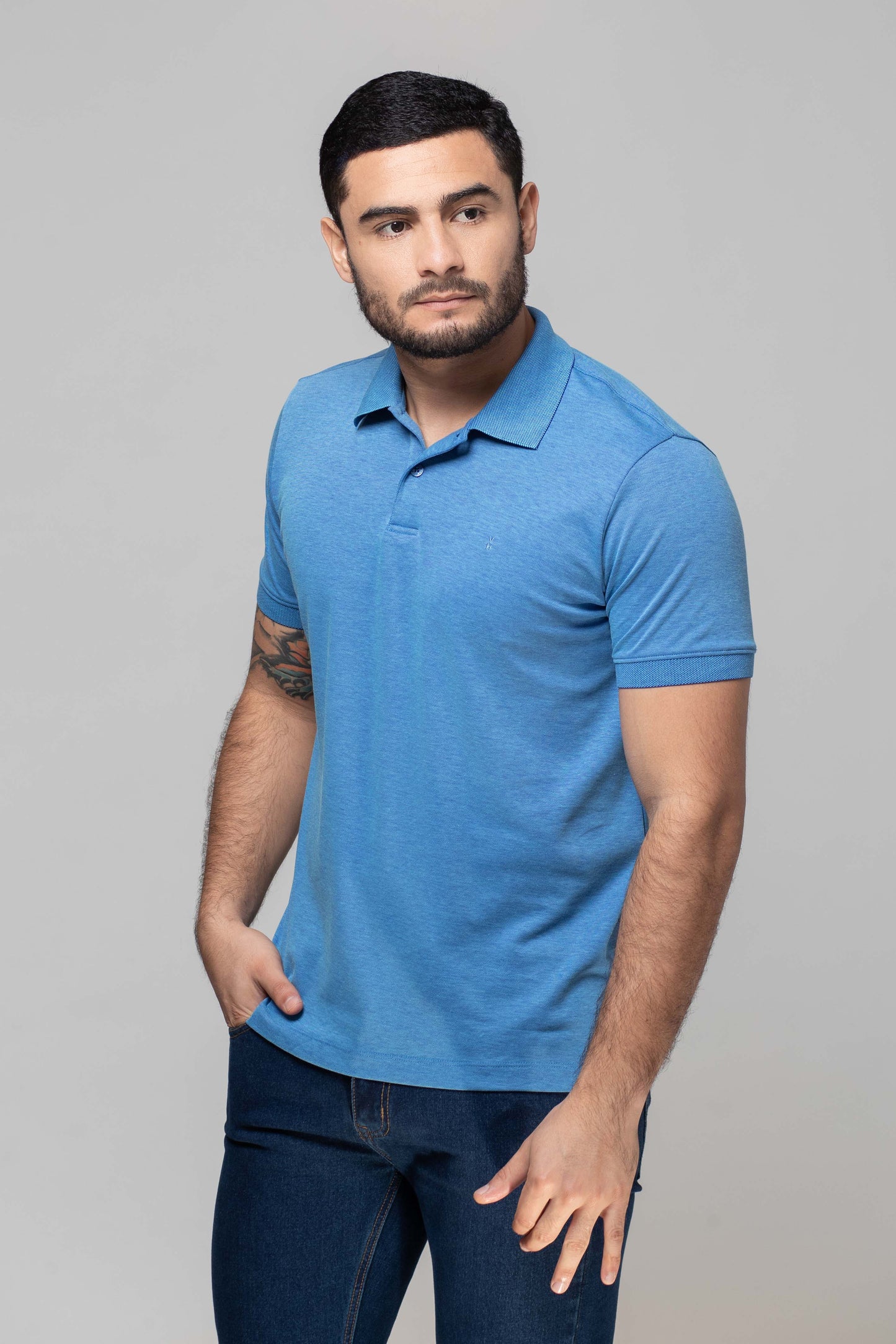 Polo Solido Celeste
